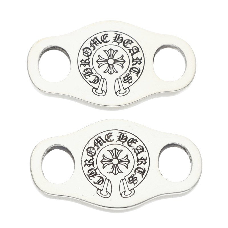 Chrome Hearts SHOELACE SET V1 Horseshoe Shoelaces Silver