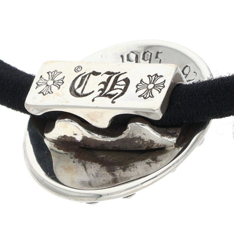 Chrome Hearts Silver Cross Ball Concho