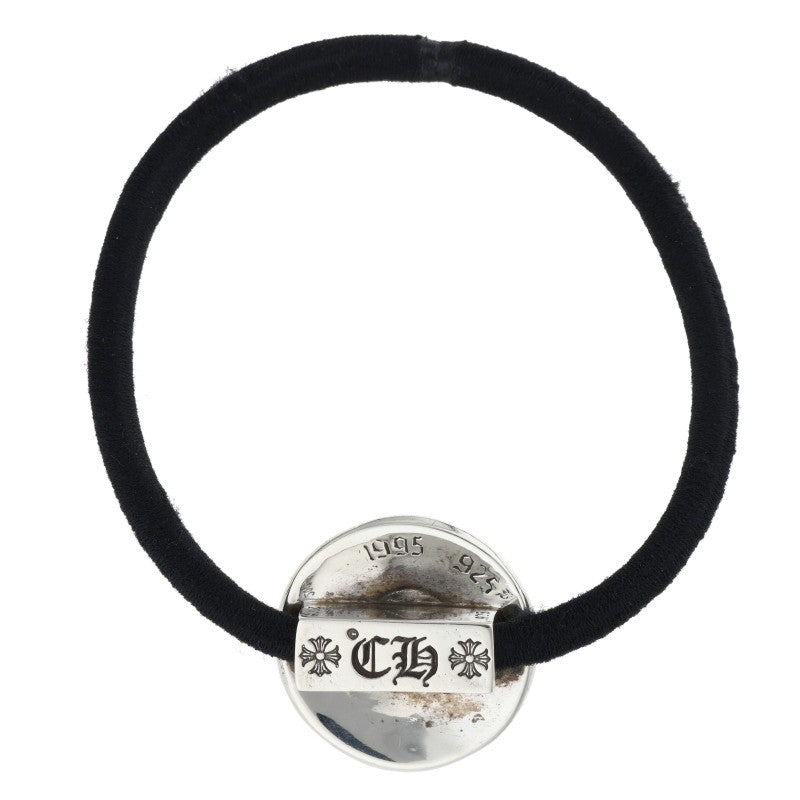 Chrome Hearts Silver Cross Ball Concho Hair Tie