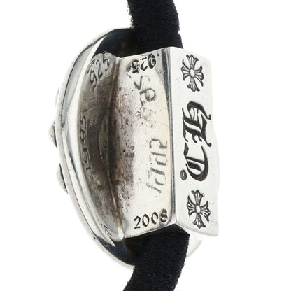 Chrome Hearts Silver Cross Ball Concho Hair Tie