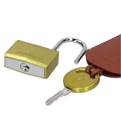 J.W.Anderson Brown Padlock Key Charm Size ONE SIZE