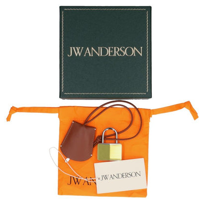 J.W.Anderson Brown Padlock Key Charm Size ONE SIZE