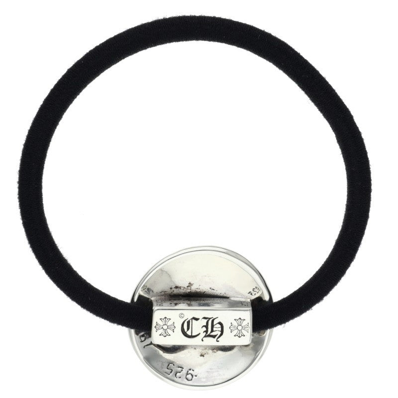 Chrome Hearts BS Flare Button Hair Tie Silver/Black