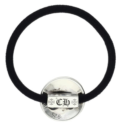 Chrome Hearts BS Flare Button Hair Tie Silver/Black