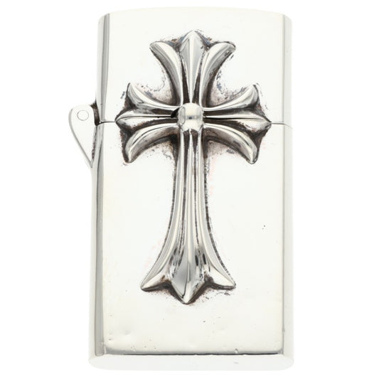 Chrome Hearts Small CH Cross Narrow Zippo Size ONE SIZE