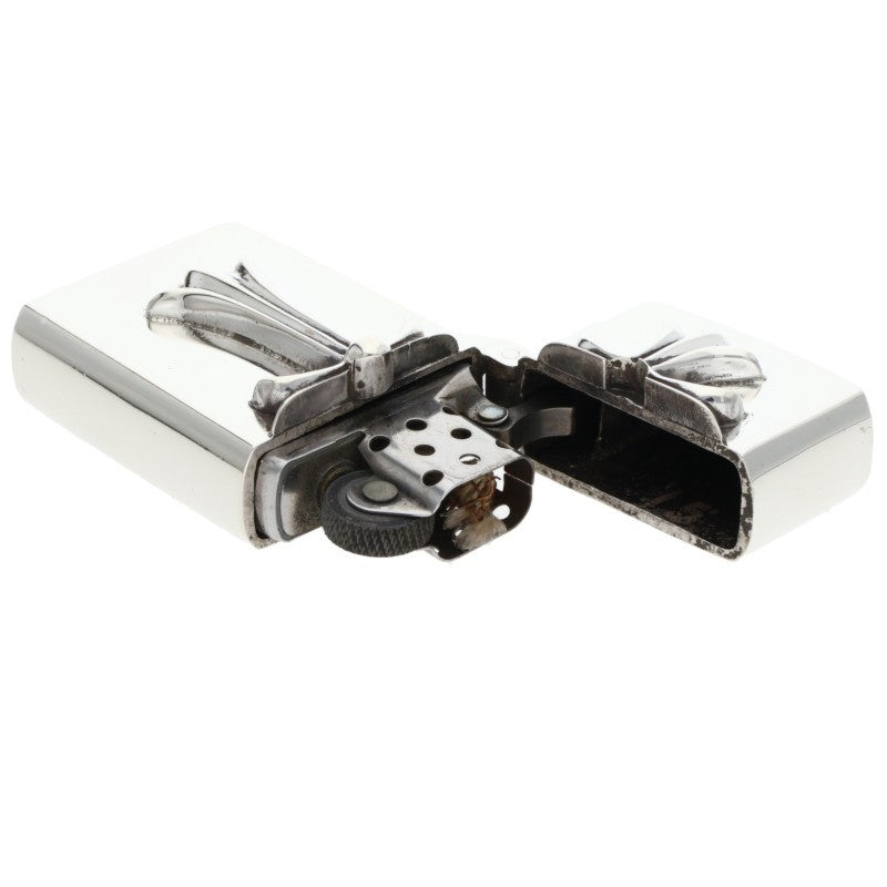 Chrome Hearts Small CH Cross Narrow Zippo Size ONE SIZE