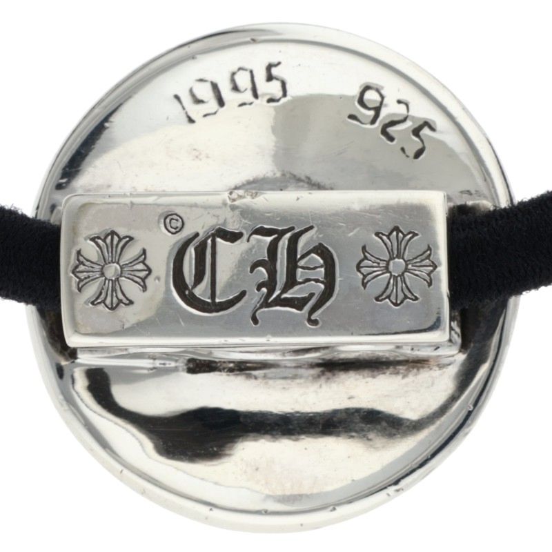 Chrome Hearts Cross Ball Silver Hair Tie 925