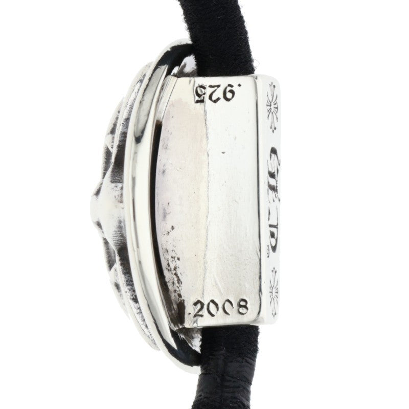 Chrome Hearts Star Button Silver Concho Hair Tie