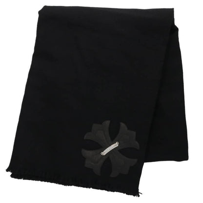 Chrome Hearts Cross Patch Leather Cashmere Size ONE SIZE