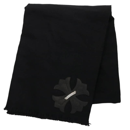 Chrome Hearts Cross Patch Leather Cashmere Size ONE SIZE