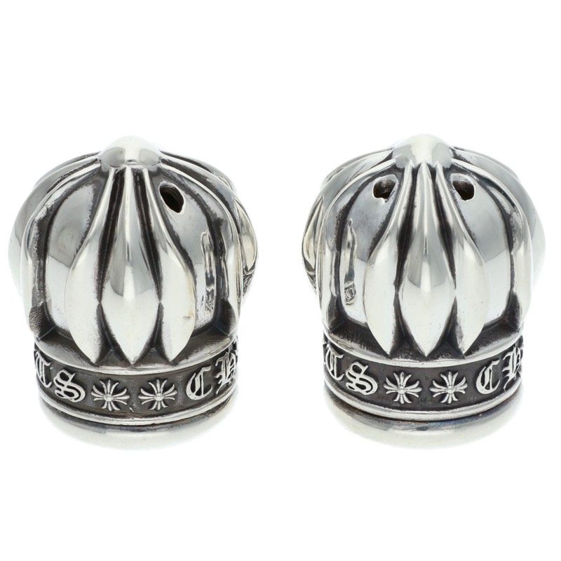 Chrome Hearts 2019 Christmas Silver Salt & Pepper Shakers