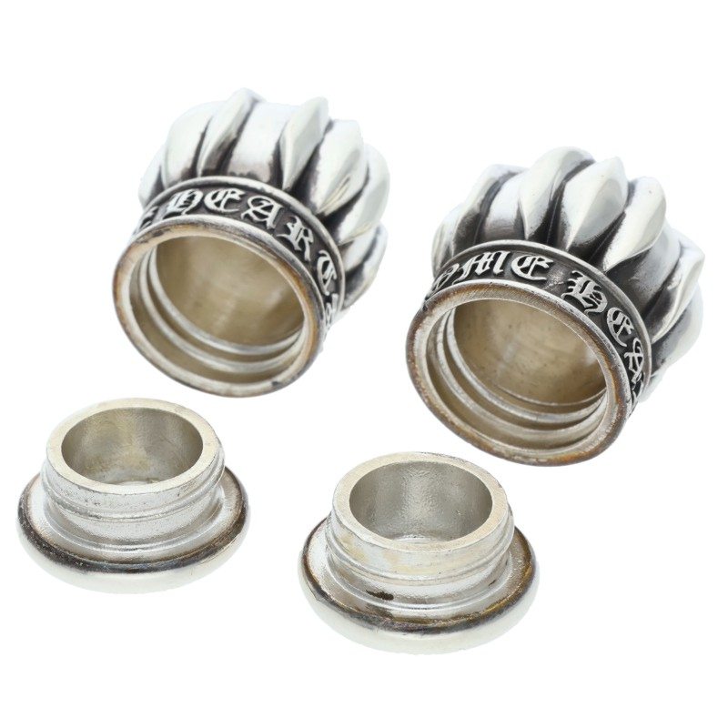 Chrome Hearts 2019 Christmas Silver Salt & Pepper Shakers