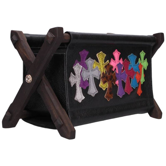 Chrome Hearts Multi Cross Leather Remote Organizer