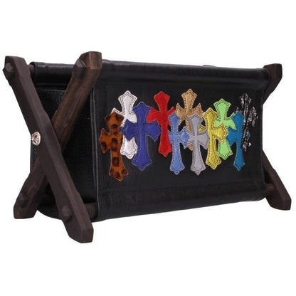 Chrome Hearts Multi Cross Leather Remote Organizer