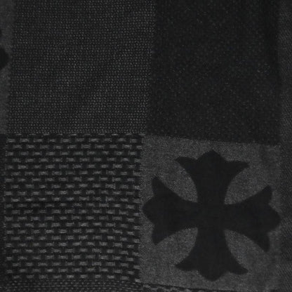 Chrome Hearts CH Plus Cashmere Leather Blanket