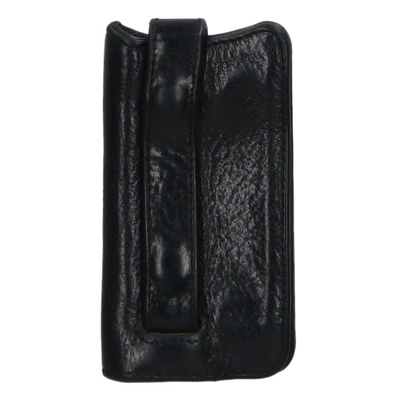 Chrome Hearts Cross Ball Button Leather Key Case