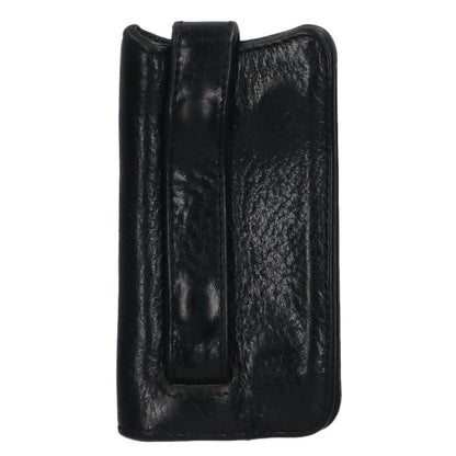Chrome Hearts Cross Ball Button Leather Key Case