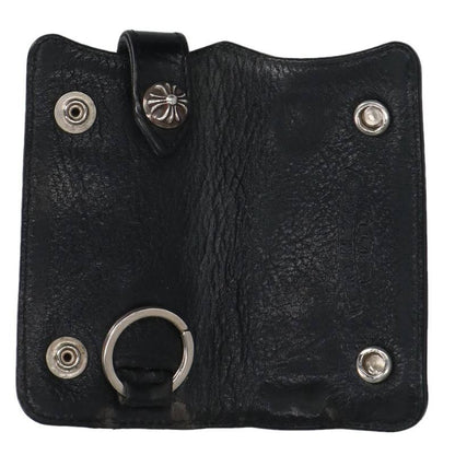 Chrome Hearts Cross Ball Button Leather Key Case