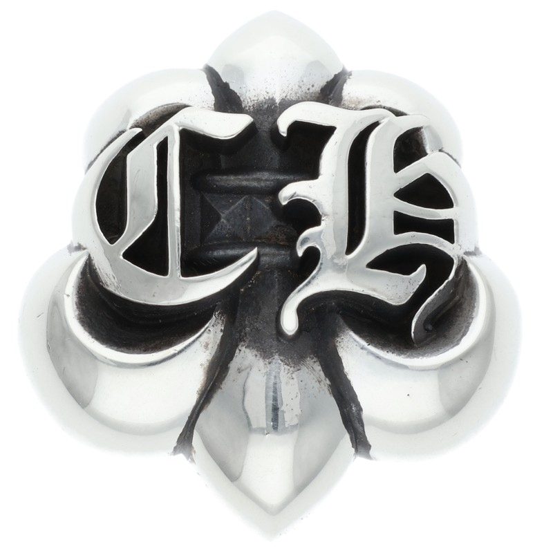 Chrome Hearts BS Raised BS Fleur Magnet Silver