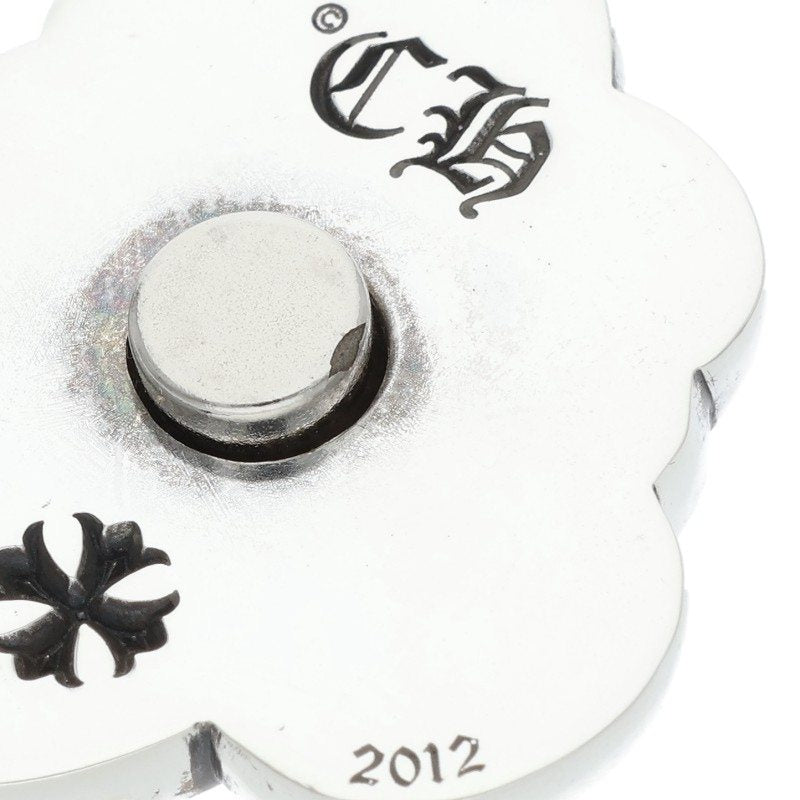 Chrome Hearts BS Raised BS Fleur Magnet Silver