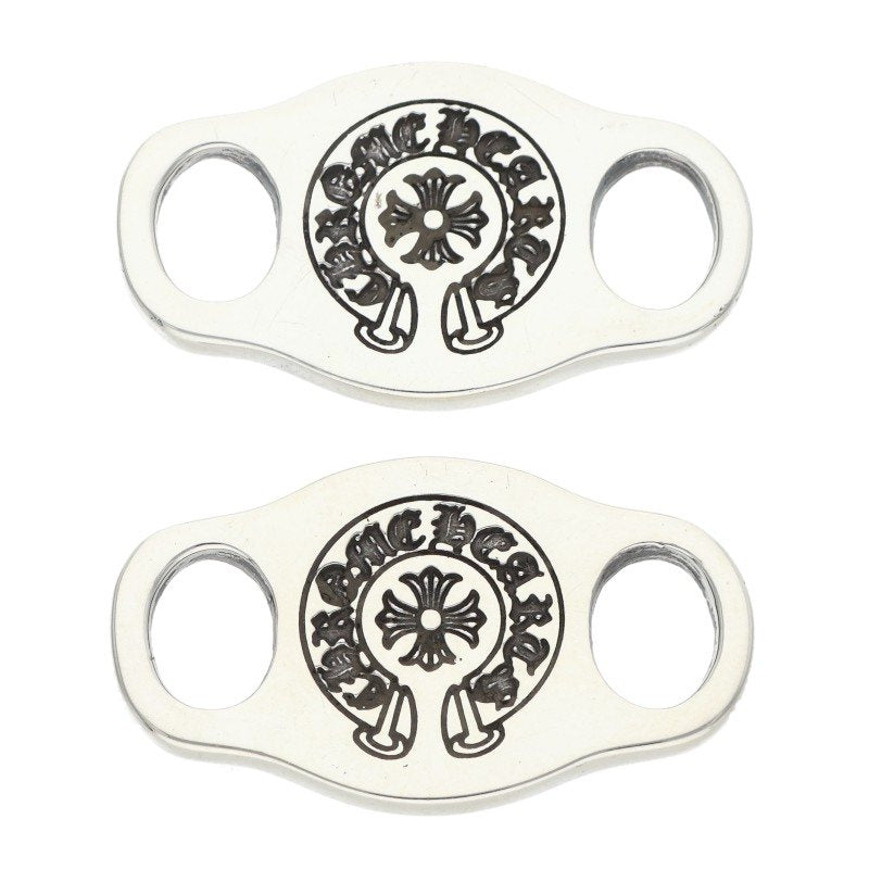 Chrome Hearts SHOELACE SET Horseshoe 925 Silver Shoelaces
