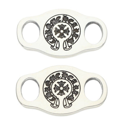 Chrome Hearts SHOELACE SET Horseshoe 925 Silver Shoelaces