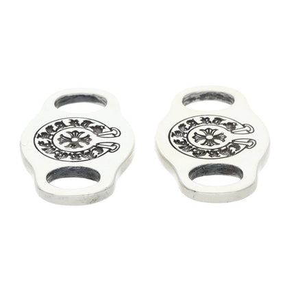 Chrome Hearts SHOELACE SET Horseshoe 925 Silver Shoelaces