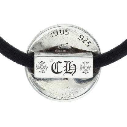 Chrome Hearts Cross Ball Button Hair Tie Silver/Black
