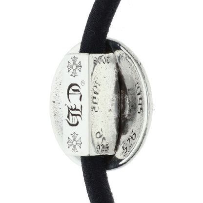Chrome Hearts Cross Ball Button Hair Tie Silver/Black