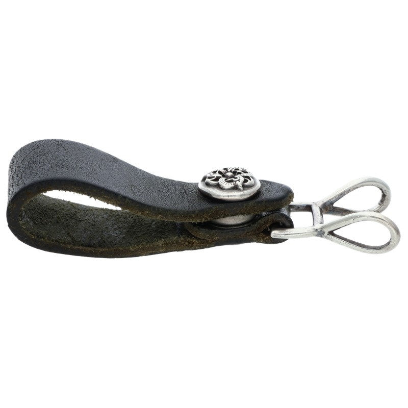 Chrome Hearts Celtic Ball Leather Belt Loop Size ONE SIZE