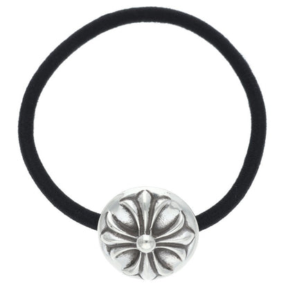 Chrome Hearts Cross Ball Button Hair Tie Silver