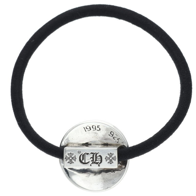 Chrome Hearts Cross Ball Button Hair Tie Silver