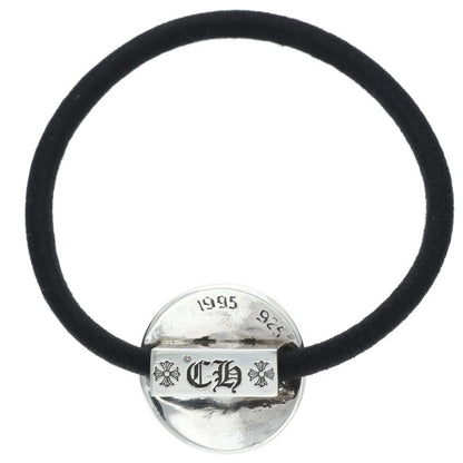 Chrome Hearts Cross Ball Button Hair Tie Silver