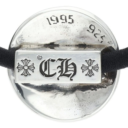 Chrome Hearts Cross Ball Button Hair Tie Silver