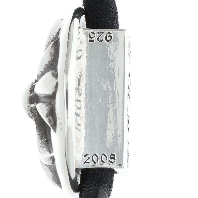 Chrome Hearts Cross Ball Button Hair Tie Silver