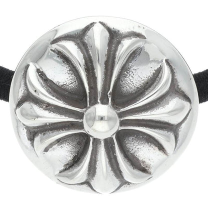 Chrome Hearts Cross Ball Button Hair Tie Silver