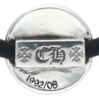 Chrome Hearts Star Button Silver Concho Hair Tie