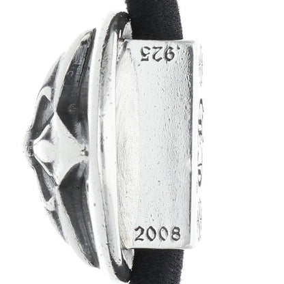 Chrome Hearts Star Button Silver Concho Hair Tie
