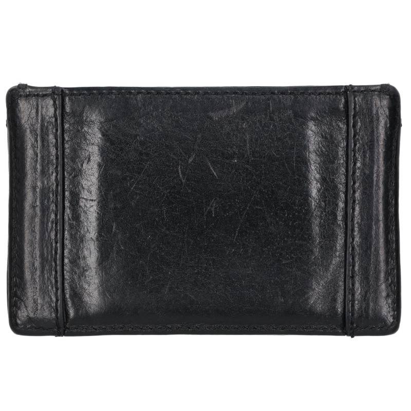 Chrome Hearts Jotter Card Case Black Silver Size ONE SIZE