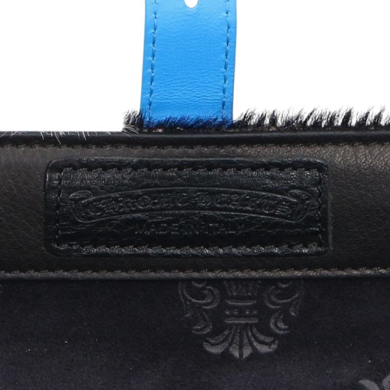 Chrome Hearts Cemetery Cross Hair Calf Watch Case