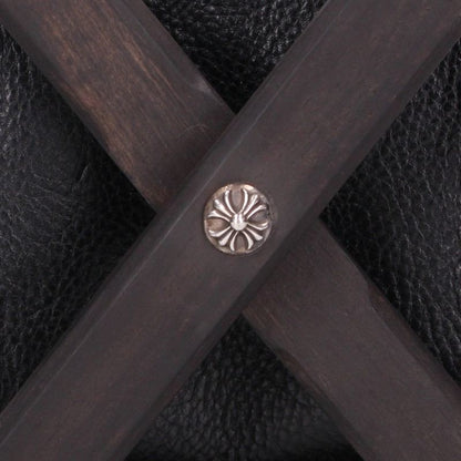 Chrome Hearts Multi Cross Leather Remote Organizer