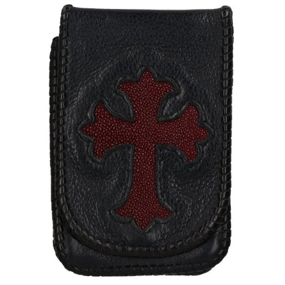 GABOR Stingray Cross Leather Cigarette Pouch Size ONE SIZE