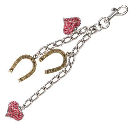BALENCIAGA Horseshoe Heart Keyring Multi Size ONE SIZE