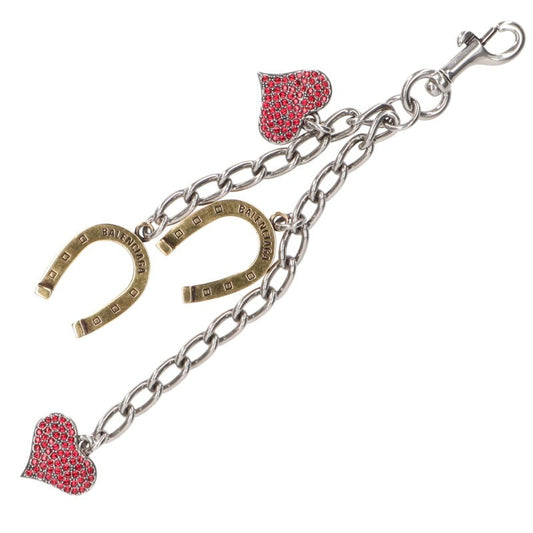 BALENCIAGA Horseshoe Heart Keyring Multi Size ONE SIZE