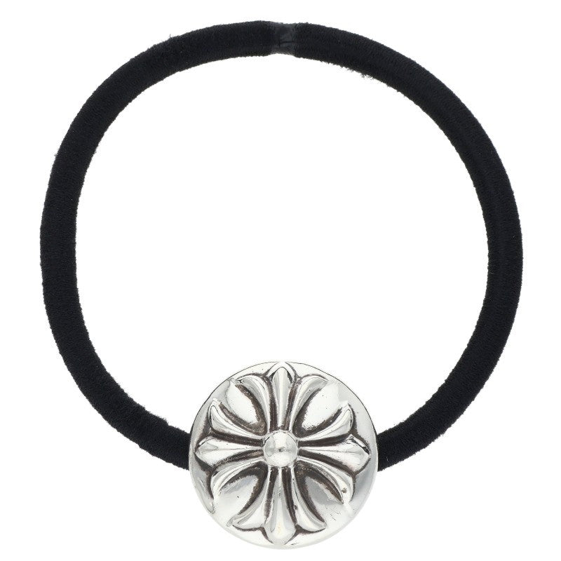Chrome Hearts Cross Ball Concho Silver Hair Tie