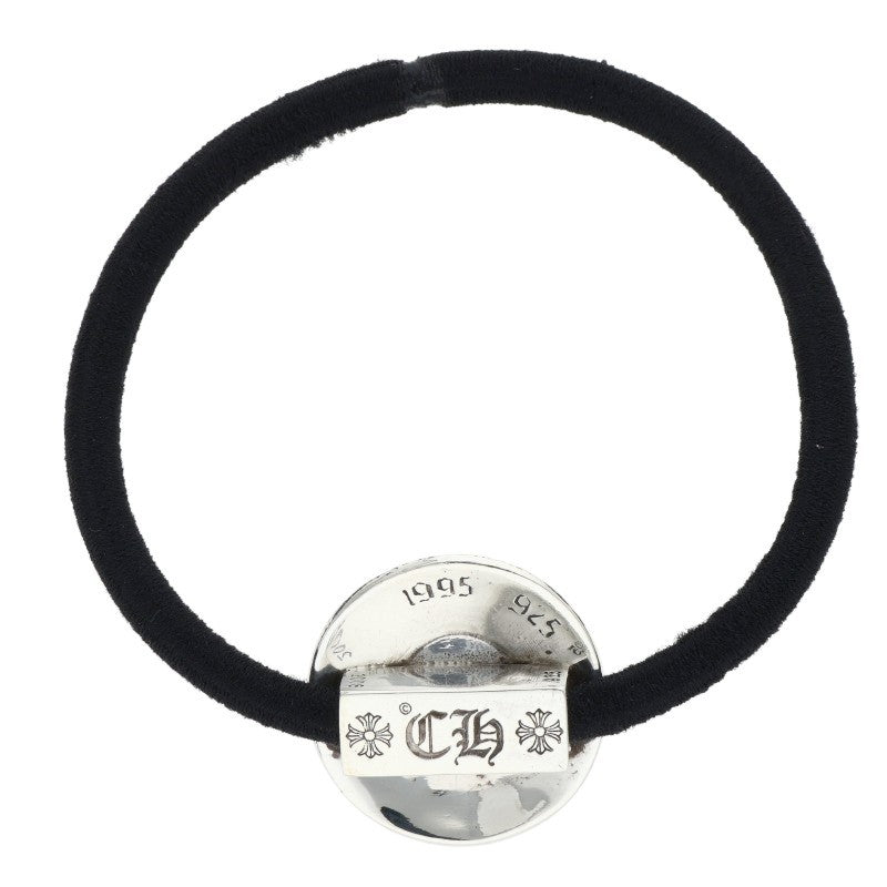 Chrome Hearts Cross Ball Concho Silver Hair Tie