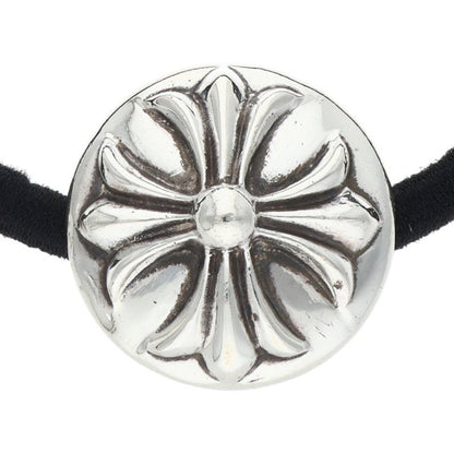 Chrome Hearts Cross Ball Concho Silver Hair Tie