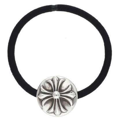 Chrome Hearts Cross Ball Concho Silver Hair Tie Multi