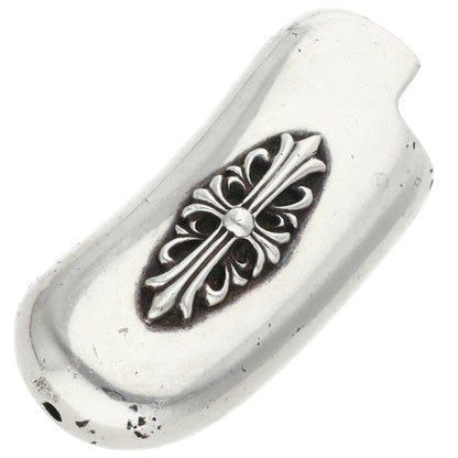 Chrome Hearts Floral Cross Silver Lighter Case