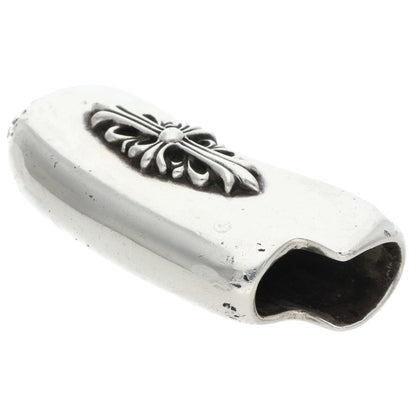 Chrome Hearts Floral Cross Silver Lighter Case